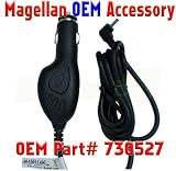 Car 12V Vehicle Power Adapter Charger Cable for MAGELLAN ROADMATE 800 860 2000 2200 3000 3050 6000 Maestro 3100 4140 3150 4000 4040 4050 GPS Models (Original MAGELLAN GPS OEM PRODUCT)