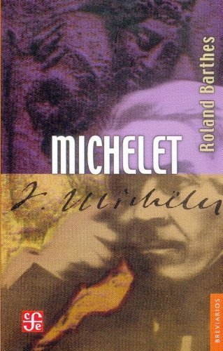 Michelet (Colec. Breviarios) (Spanish Edition) by Barthes Roland (1988-01-01)