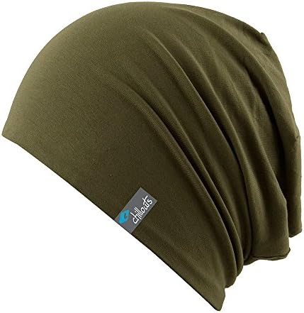 Chillouts ACAPULCO Soft Light Slouchy Beanie (Olive Green)