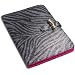 Diane von Furstenberg Kallie Leather Clutch for Kindle (Fits 6" Display, 2nd Generation Kindle) Zebra Print