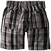 Calvin Klein Baby-Boys Infant Red Tee with Plaid Shorts