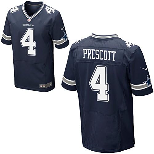 Dak Prescott 4# Cowboys American Football Jerseys Mens Elite Jerseys Navy Large