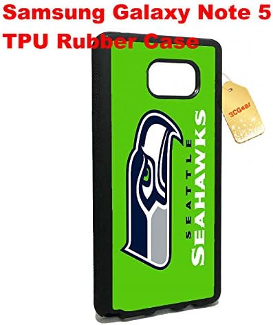 Seattle Seahawks Samsung Galaxy Note 5 Case cover shell--with Tempered Glass Screen Protector