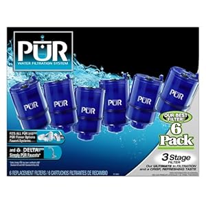 Pur 3-Stage Faucet Filter - 6-Pk.