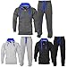 Mens Blue Contrast Tracksuit