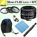 Nikon 50mm f/1.8D AF Nikkor Lens + Deluxe Accessory Kit