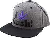 DGK DGKush Adjustable Charcoal/Black Snap-Back