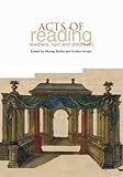 Acts of reading : teachers, text and childhood
