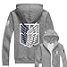 Angelaicos Unisex Cotton Blend Luminated Printing Long Sleeve Costume Coats