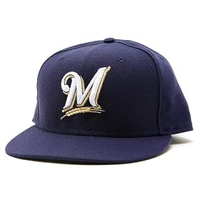 Milwaukee Brewers Authentic 5950 Home Cap