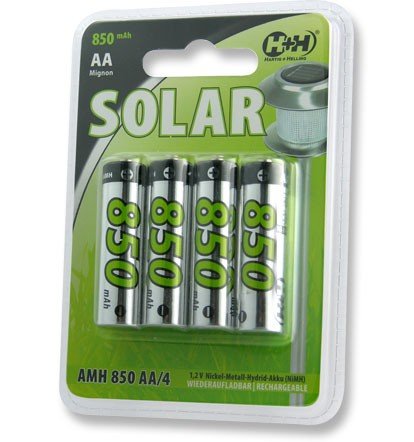 Hartig + Helling AMH 850 NiMH-Mignon AA Akkus (850 mAh) 4er-Set Preisvergleich