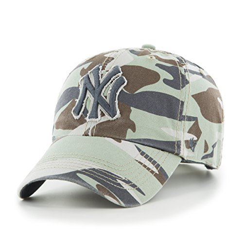 New York Yankees Camo '47 Brand Tarpoon Adjustable Hat