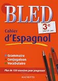 Cahier d'espagnol 3e : 14/15 ans