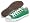 Converse Chuck Taylor All Star Shoes (1J792) Low Top in Kelly Green, Size: 11 Mens / 13 Womens