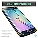 Smartish Galaxy S6 Edge Wallet Case - Wallet Slayer Vol. 1 - Ultra Slim Protective Credit Card ID Cover - (Silk) - Midnight Blue