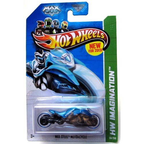 Hot Wheels 2013 Max Steel Motorcycle HW Imagination