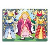 Princess Dress up Mix 'n Match Peg Puzzle