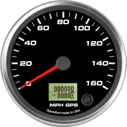 Speedhut 4" GPS Speedometer Gauge 160mph