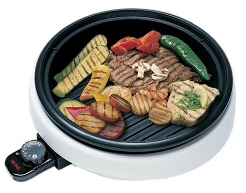Aroma Housewares ASP-137 6-in-1 3-2/7-Quart Super Pot with Grill Plate