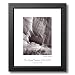 Ansel Adams B/W Photo Canyon Picture Framed Art Print