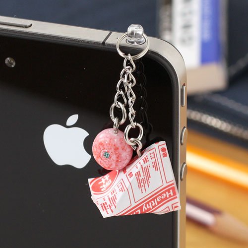 イヤホンプラグ レトロプラグ〈学校シリーズ〉三角牛乳と冷凍みかん