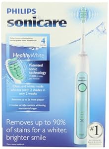 Philips Sonicare HX6711/02 HealthyWhite 710 Rechargeable Electric Toothbrush