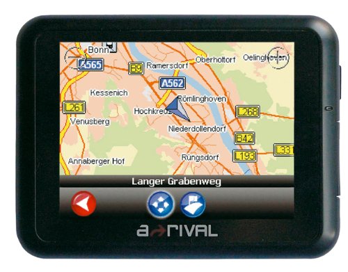 a-rival NAV-PN35 WE Navigationssystem (8,89 cm (3,5 Zoll) Display, Kartenmaterial Westeuropa)
