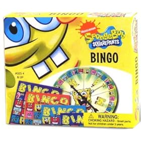  Nickelodeon Bingo Game Spongebob Squarepants
