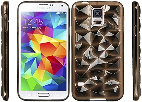 Note3 Case, Samsung Galaxy Note 3 Crystal Jelly , Mobile Soft TPU Case (Light Black)
