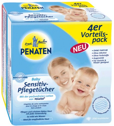 Penaten Baby Sensitiv-Pflegetücher,