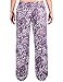 Noble Mount Twin Boat Womens 100% Cotton Flannel Lounge Pants with Pockets & Drawstring