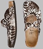 Produkt-Bild: Birkis Clogs ''Dorian'' aus Birko-Flor in passion brown mit schmalem Fussbett