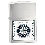 Seattle Mariners Brushed Chrome Lighter