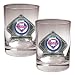 2008 World Series Champion Philadelphia Phillies 2pc 14oz Rocks Glass Set