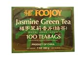 Foojoy Chinese Jasmine Green Tea - 100 Tea Bags