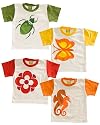 Positively Organic - Happy Print Short Sleeve Tees