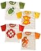  : Positively Organic - Happy Print Short Sleeve Tees