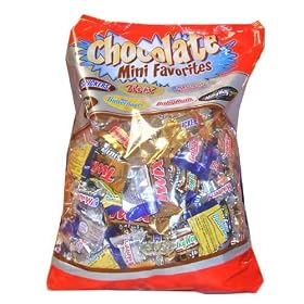 Mini Candy Bars Chocolate Mini Favorites Candies 5 Pound Bag