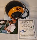 Marshall Faulk Autographed/Hand Signed St. Louis Rams throwback Mini Helmet