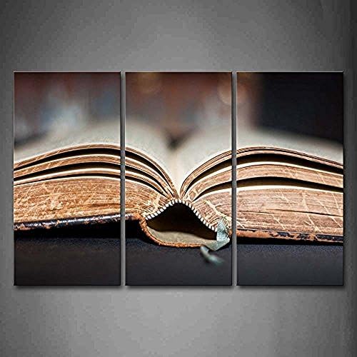 Korean Fashion Bible On Table Wall Art Painting Print On Canvas Religion Pictures Wall Decor