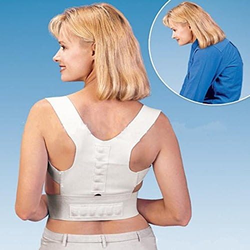 Unisex Magnetic Orthopaedic Posture Corrector Back&amp;Shoulder Support Brace Belt