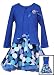 New Royal Blue Jumbo Size Polka Dotted Circle Dress with Cardigan ~ Christmas Holiday 4 to 6X Girls