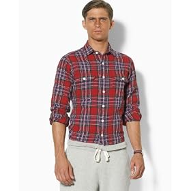 Polo Ralph Lauren Shirt, Custom Fit Plaid Button Down
