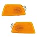 Front Bumper Mounted Side Marker Light Assembly LH RH Pair for Chevy Cruze