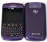 ALL PURPLE BLACKBERRY 8900 FULL HOUSING WITH BLACK TRACKBALL AND CHROME SIDE BUTTONS