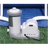 Intex Easy Set 1500 GPH Filter Pump Complete w/ Hoses & Valves