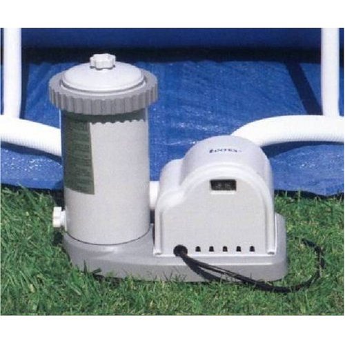 Intex Easy Set 1500 GPH Filter Pump Complete w/ Hoses & Valves