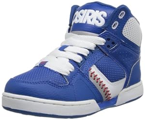 Osiris NYC 83 Skate Shoe (Little Kid/Big Kid),Blue/White/Red,5 M US Big Kid