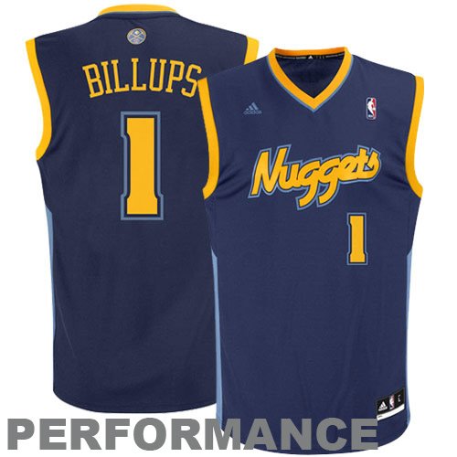 adidas Denver Nuggets Chauncy Billups New Revolution 30 Replica Alternate Jersey