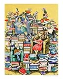 The book Club Motivational Giclee Poster Print by Ira McCully, 8x10